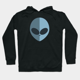 Simple alien t-shirt Hoodie
